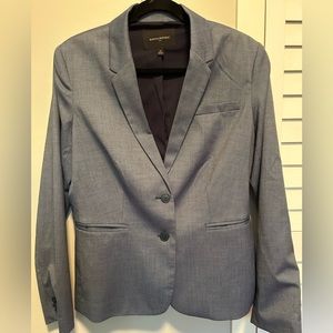 Blue blazer. Looks great with jeans